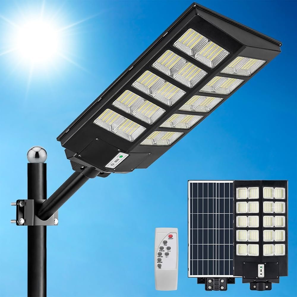 Lampe Solaire Puissante - Éclairage De Sécurité D ...