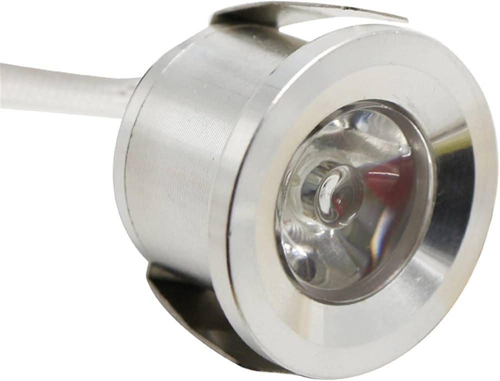 LED Recessed Ceiling Lights Round Downlights Silver/Black/White ...