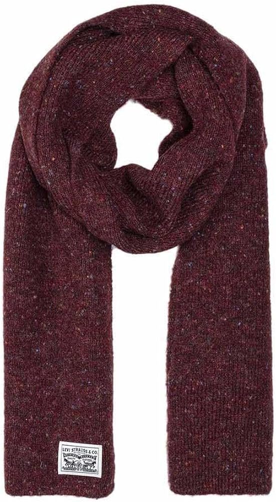 Levi's Men Back Patch Scarf Scarves & Shawls Red UN