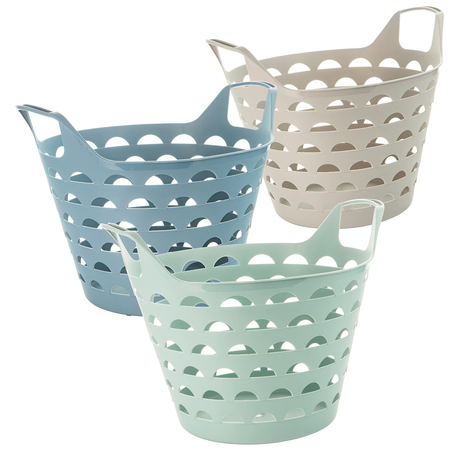 Livinja FLEX 3 Pack Laundry Hampers - Flexible Heavy Duty ...