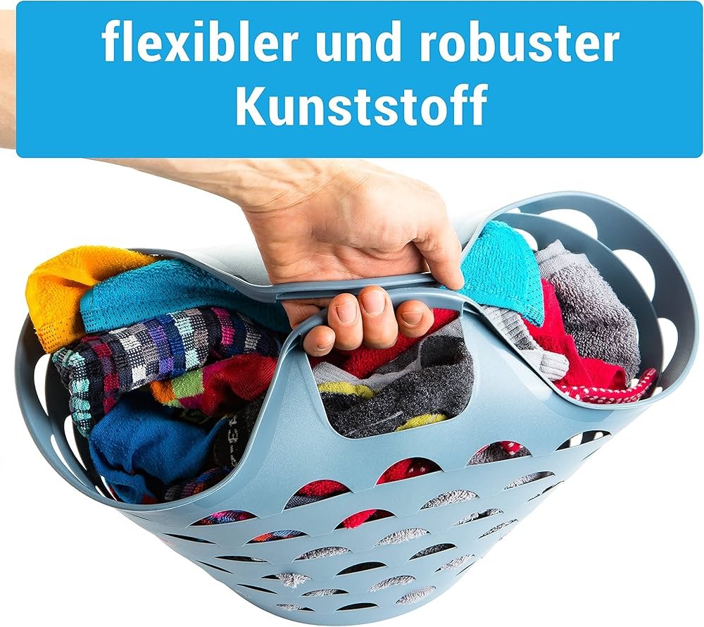 Livinja FLEX 3 Pack Laundry Hampers - Flexible Heavy Duty ...
