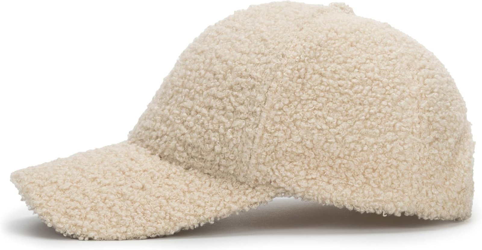 Men's Cap Hat White Baseball Cap for Women Elegant Warm Plush ...
