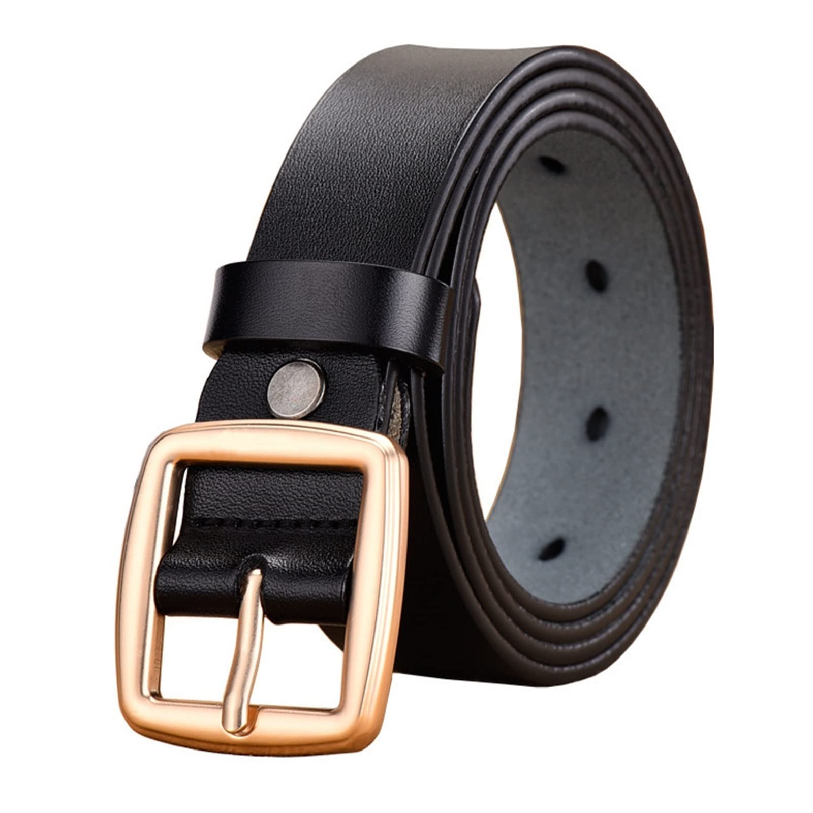 Men's Leather Belt, Leather Belt for Men Unisex Comfortable Tear ...
