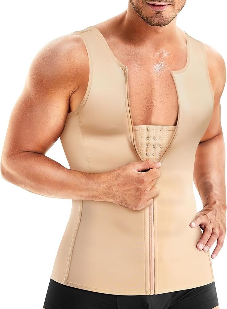 Men's Shapewear Tank Top Tummy Control Tummy ...