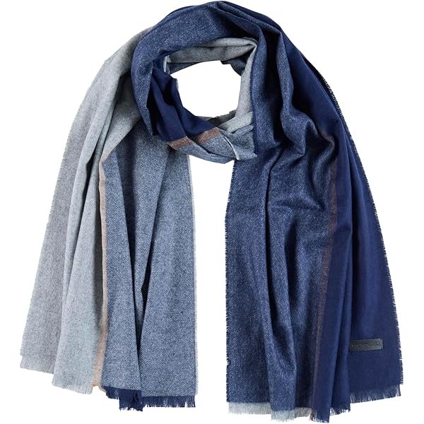 Nlievara Men's Soft Cashmere Scarves Solid Color Silk Wool ...