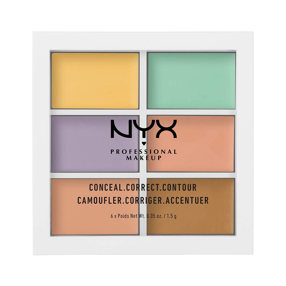 NYX Professional Makeup Colour and correction palette, 6 shades ...