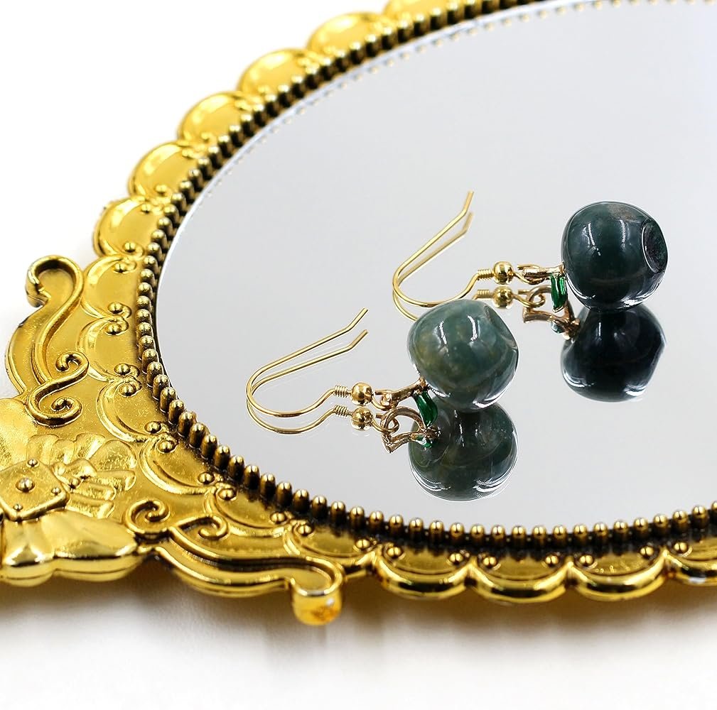 Parure Collier Et Boucles D'oreilles En Pierre Naturelle