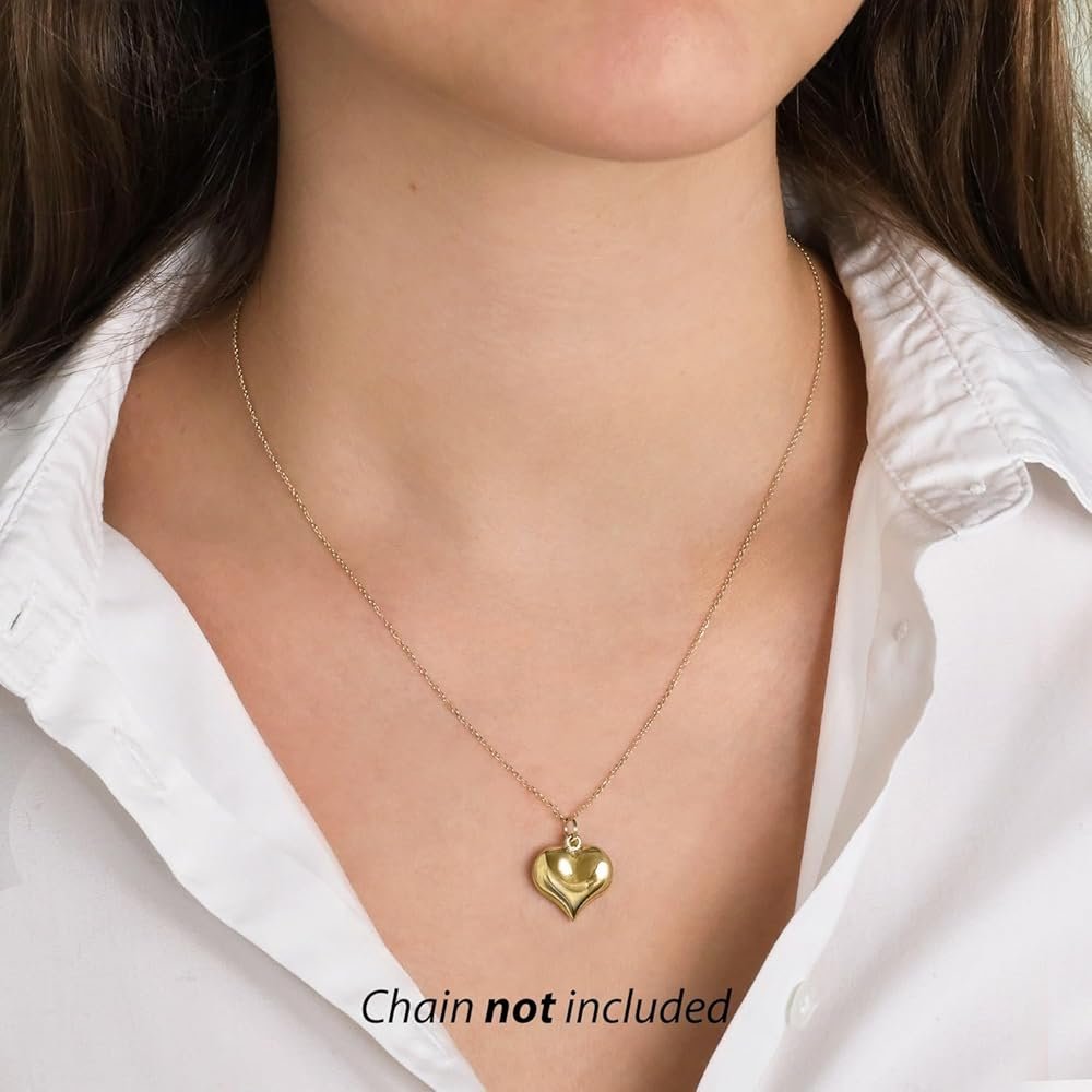 Pendentif Coeur Or Jaune