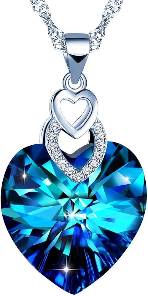 Pendentif En Argent 925 Et Cristal