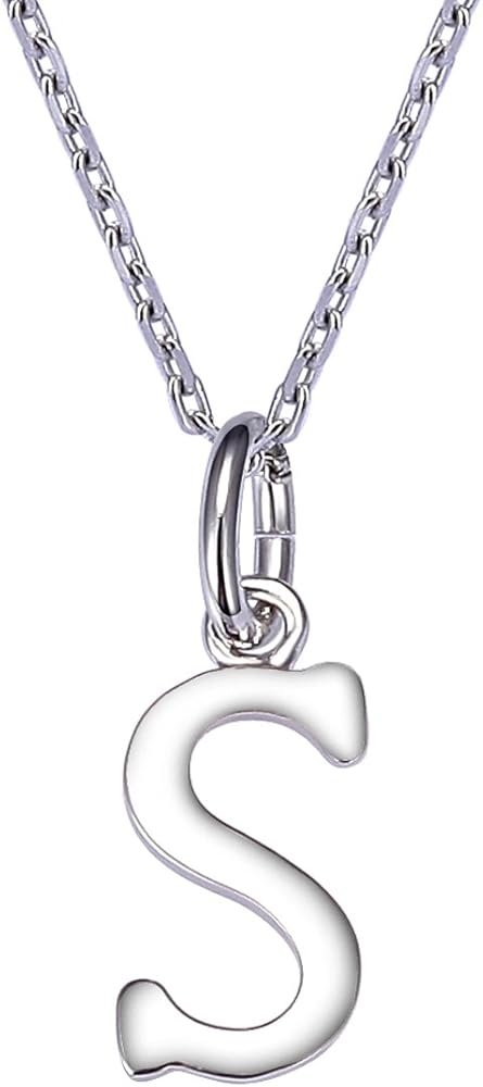 Pendentif Lettre Argent