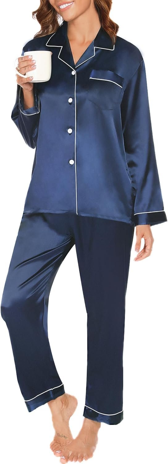 Pyjama satin femme