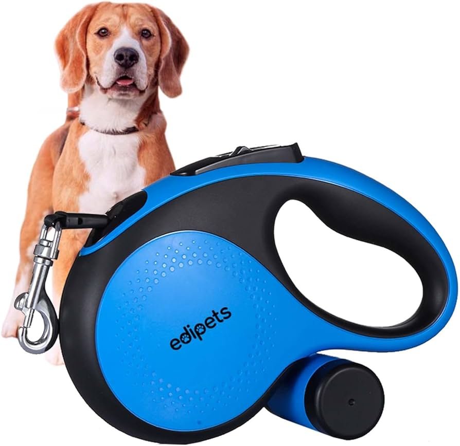Retractable Dog Leash, Flexible Adjustable Dog Collar, Walking ...
