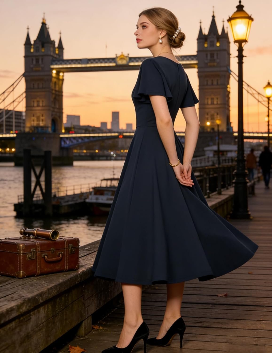 Robe Cocktail Invitee de Mariage - Style Semi-Formel Moderne
