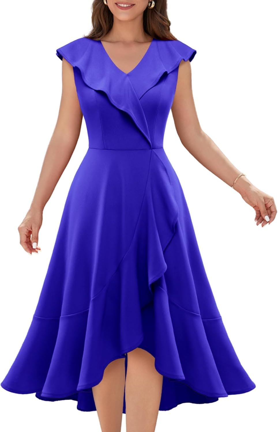 Robe de Mariee Invitee Elégante Silhouette Formelle