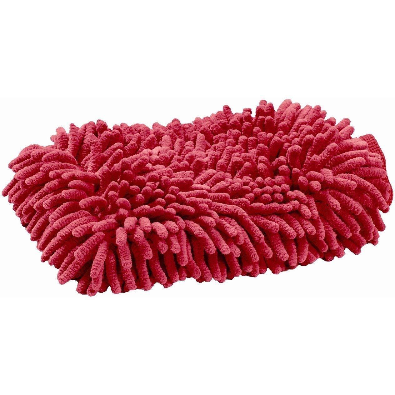 Roma Microfibre Wash Grooming Mitt One Size Pink
