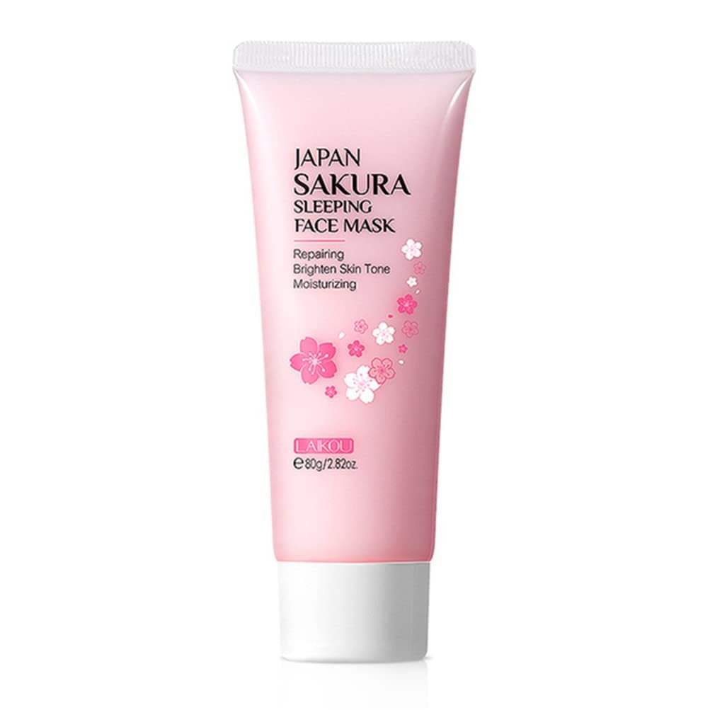 Sakura Sleeping Face Mask Moisturizing Anti Wrinkle Night Facial ...