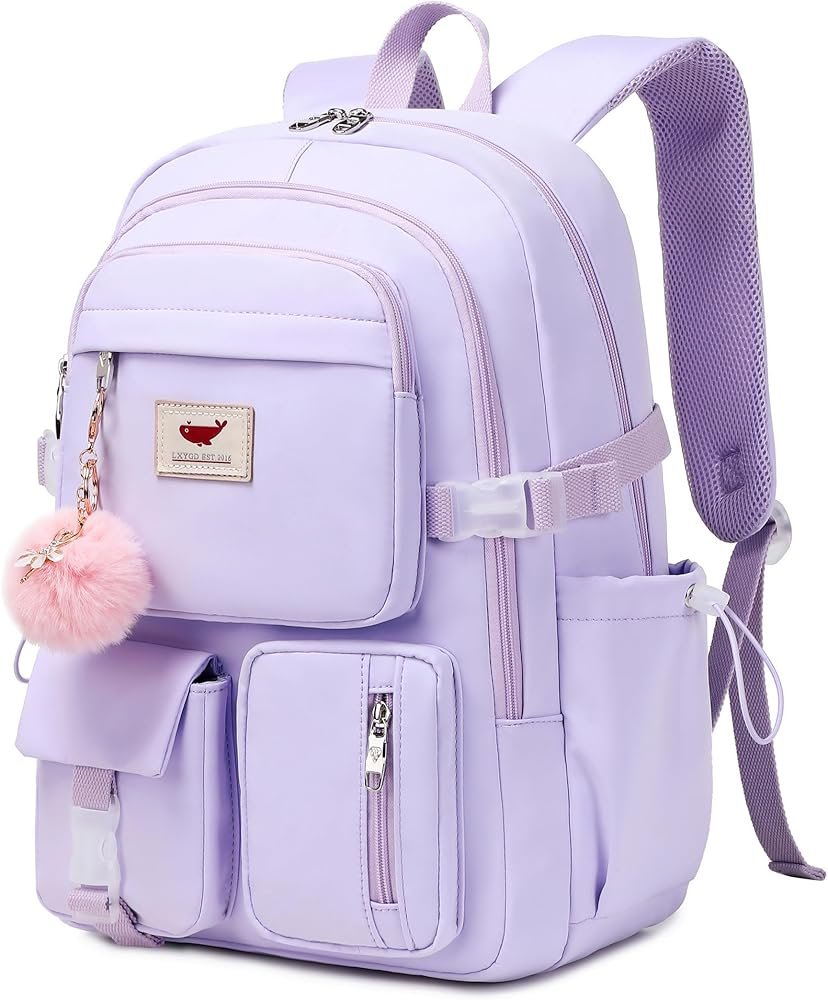 School Backpack Shoulder Bag Book Bags Travel ...