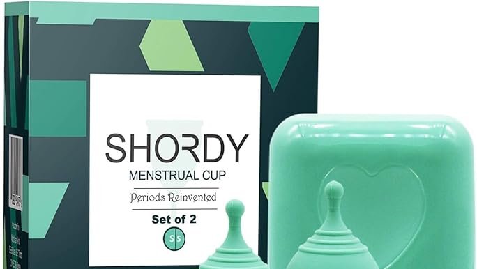 SHORDY Reusable Menstrual Cup (Small) Set of 2 with Mini Box ...