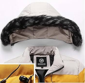 SOYNIA Doudounes Vestes Coat Hommes Chaud Épais Parkas ...