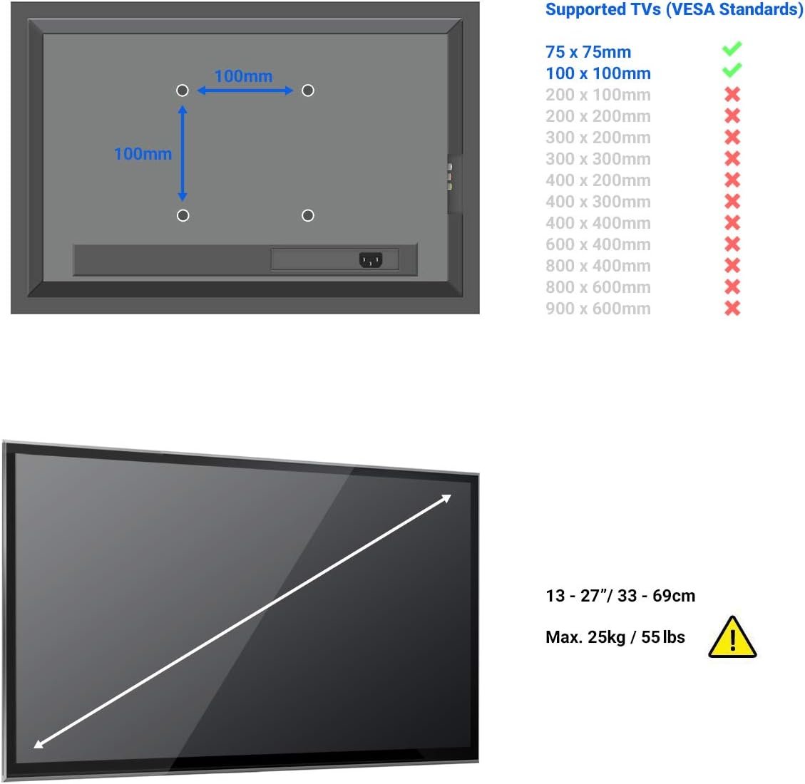 Supports Muraux Televiseurs Dell