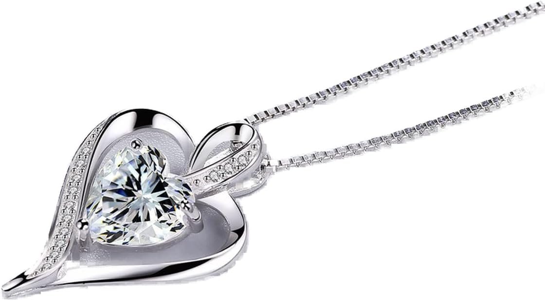 Swarovski Pendentifs En Or Argent 925 - Blanc