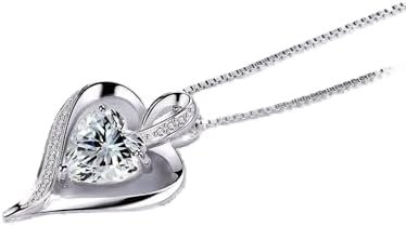 Swarovski Pendentifs En Or Argent 925 - Blanc