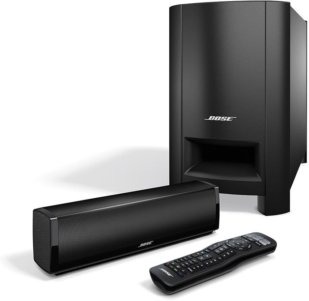 Système d'enceintes home cinéma Bose CineMate 15, couleur noire