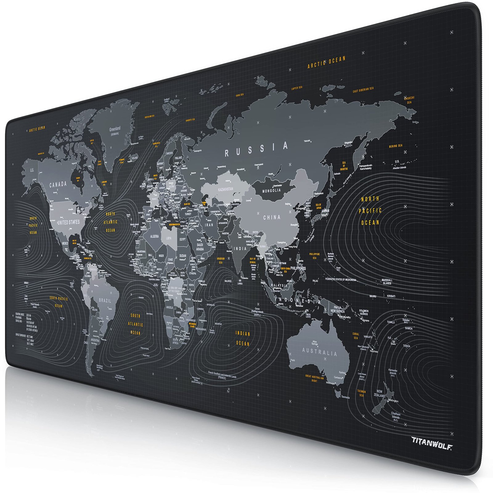 Tapis De Souris Carte Du Monde