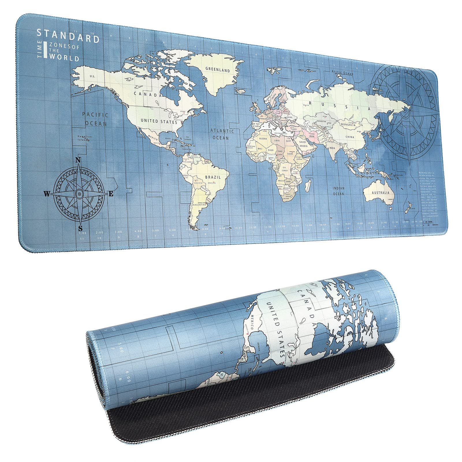 Tapis De Souris Carte Du Monde