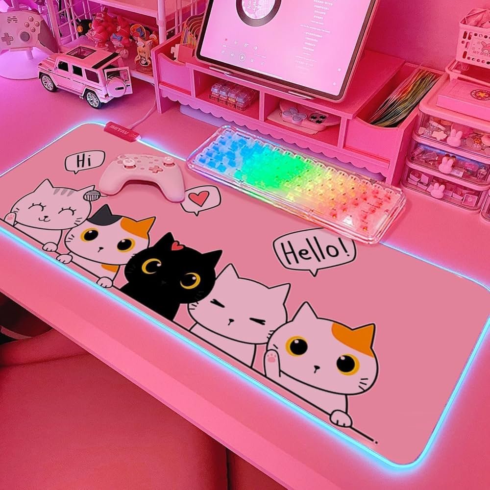 Tapis De Souris Gamer Kawaii