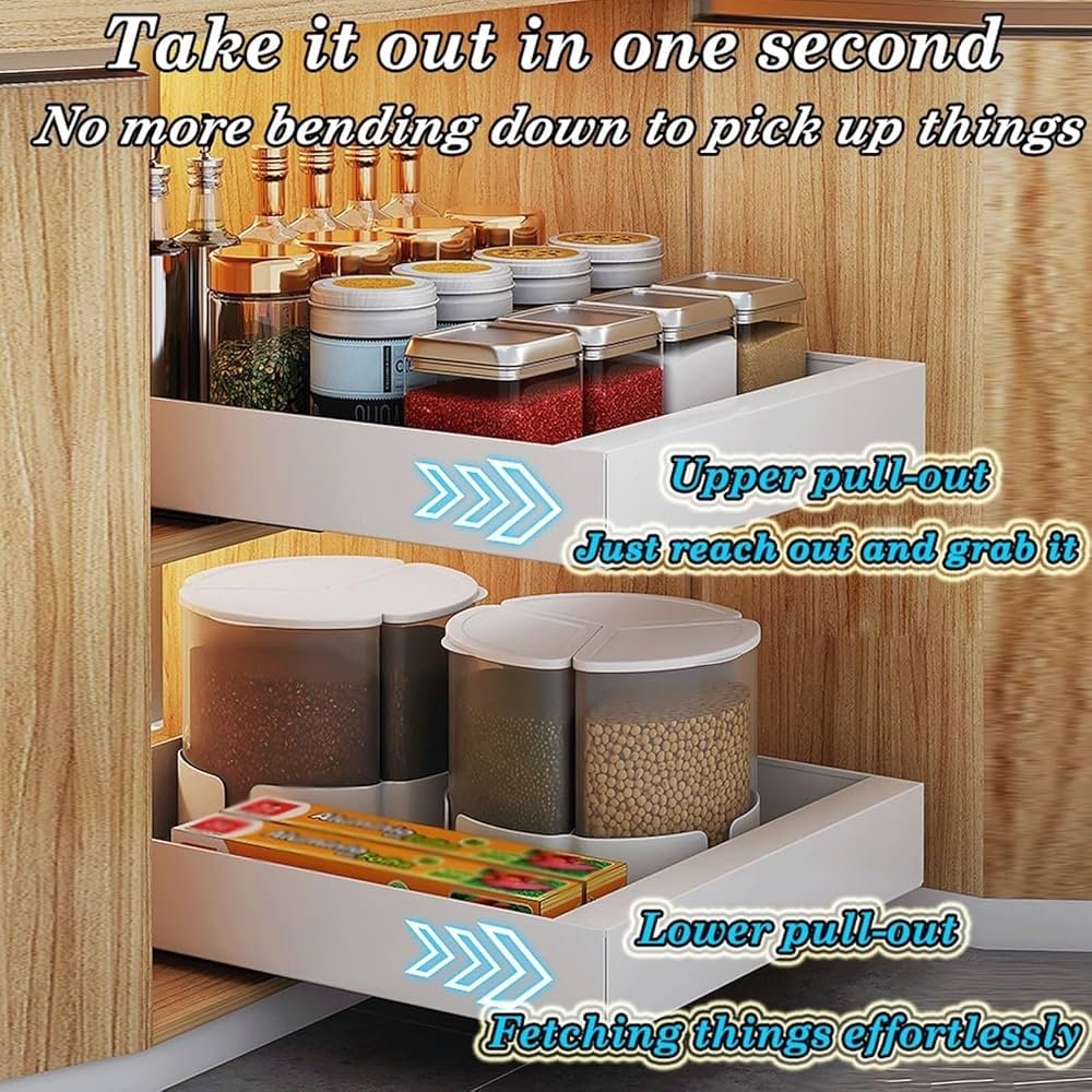 Telescopic Drawer Organizers, Extendable Sliding ...