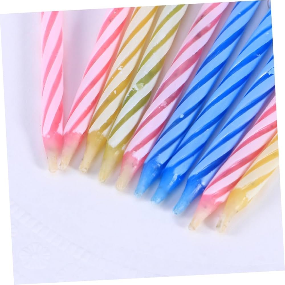 TOPPERFUN Scented Candle 100 Pieces Long Tapered ...
