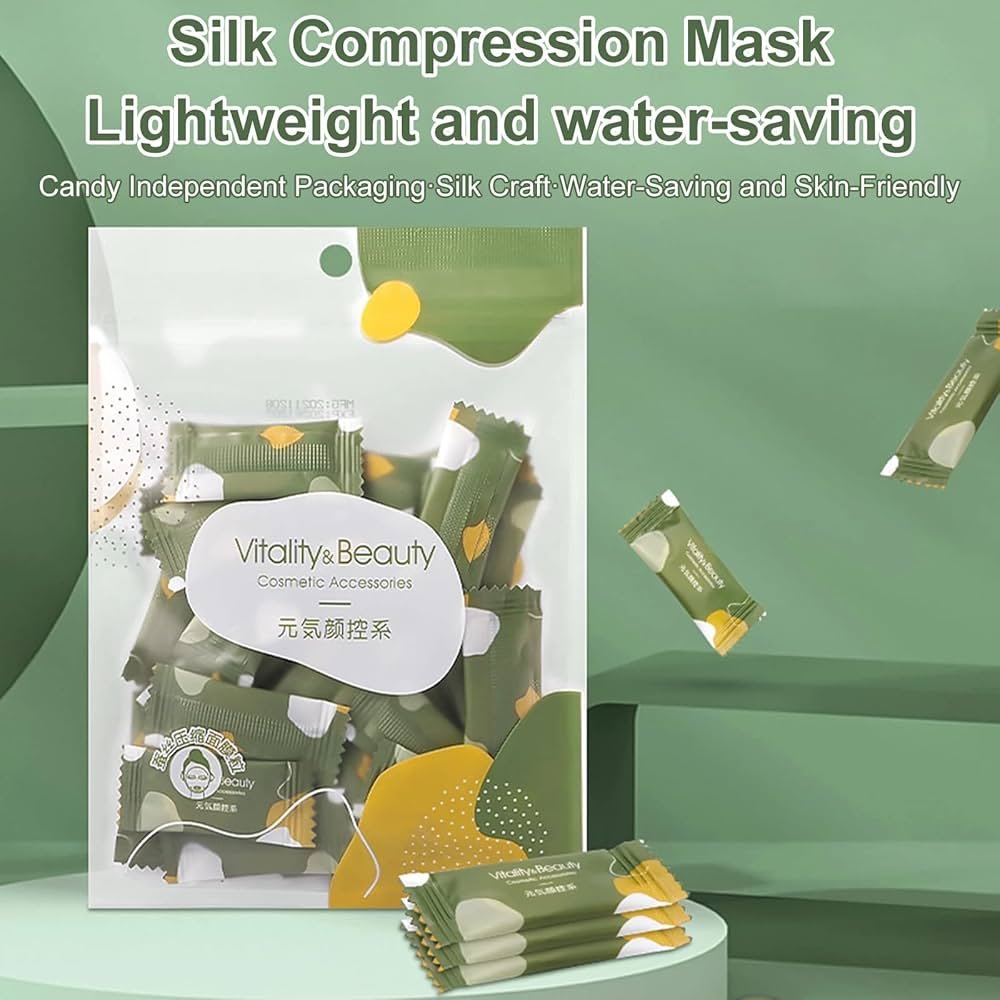 Ultra-Thin Moisturizing Disposable Compression Facial Mask Silk ...