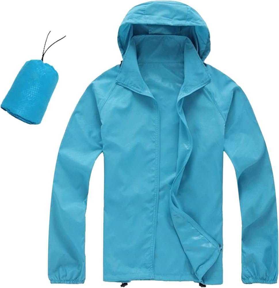 Unisex Windproof Unisex Season Rain Jacket Man ...