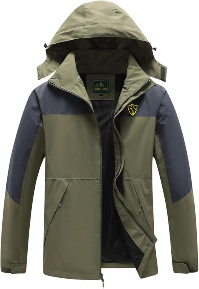 Unisex Windproof Unisex Season Rain Jacket Man ...