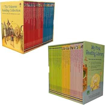 Usborne Reading Collection 90 Books Box Set (My Very First ...