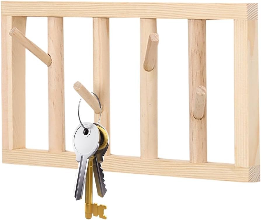 Wall Coat Rack, No Drilling Hook, Sturdy Hat Rack, Swivel ...