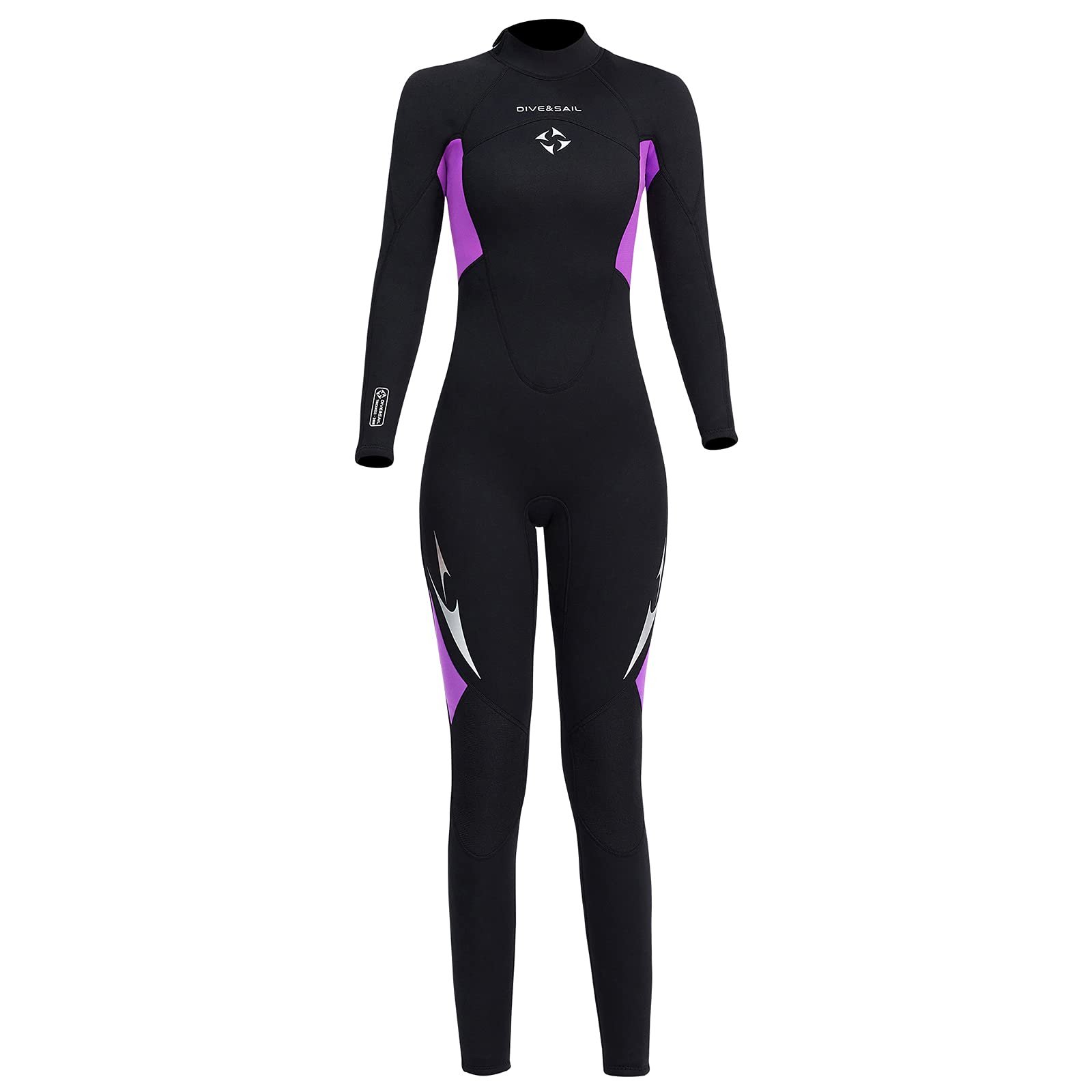 Wetsuits for Women 3mm One Piece Long Sleeve Thick Warm ...