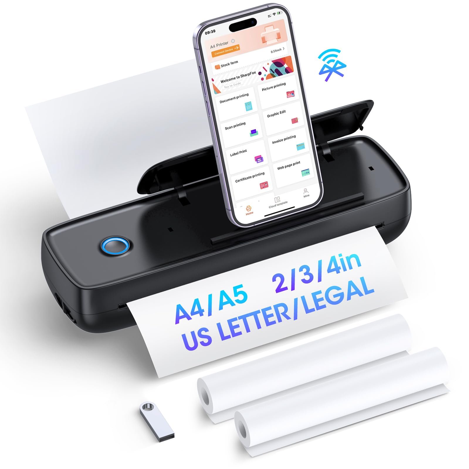 Wireless printers don't require any cords to connect to your device, just Wi-Fi. Explore our top-rat
