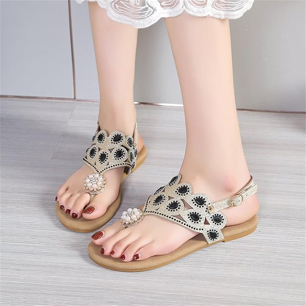womens flat sandals flat flip flops glitter flip flops bohemian flip flops ...