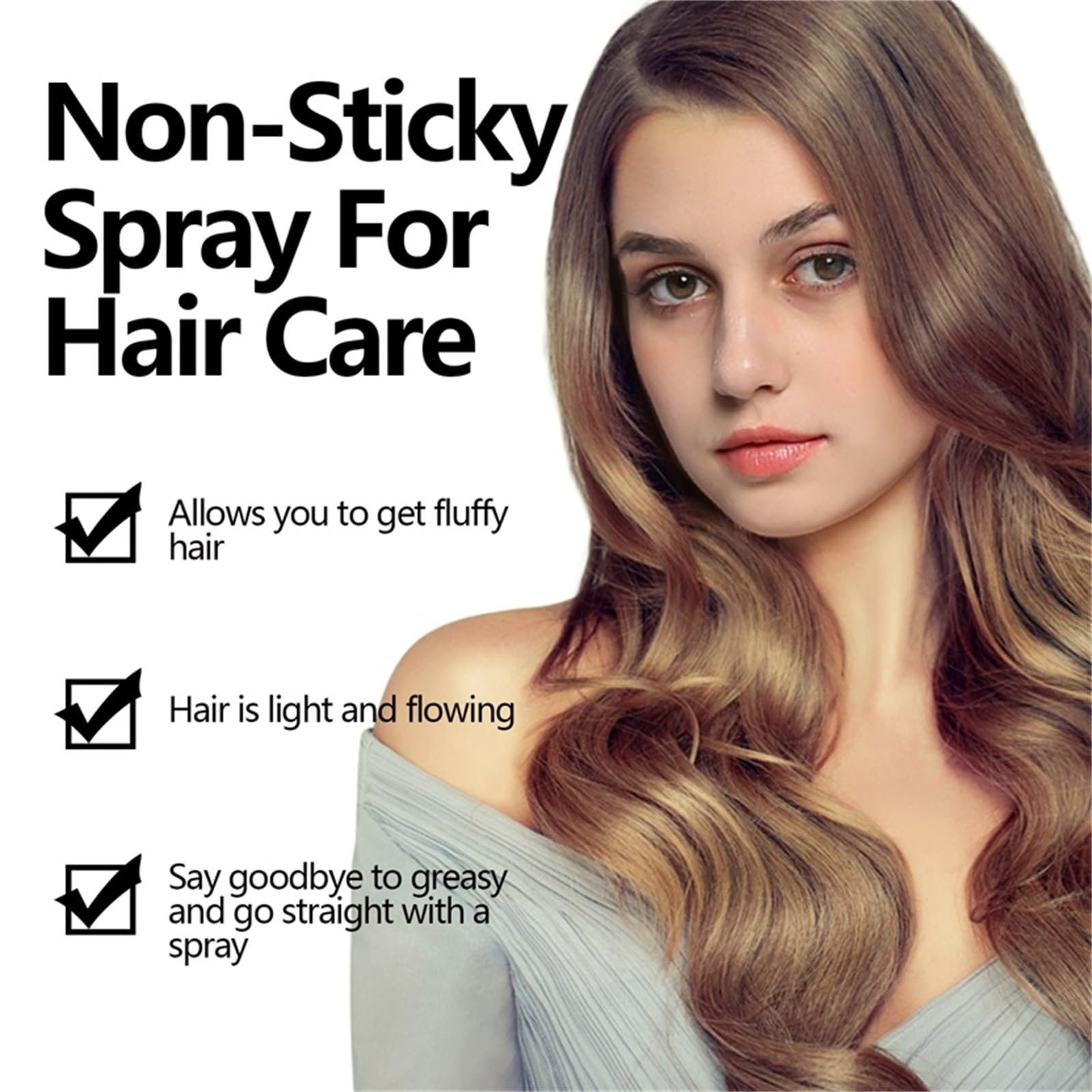 Zimoya Leave-in Refreshing Voluminous Non-Sticky Spray for Hair ...