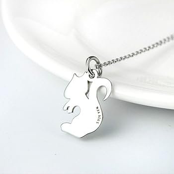 XINGYU Collier Femme Argent 925, Fantaisie Long Infin Mariage ...