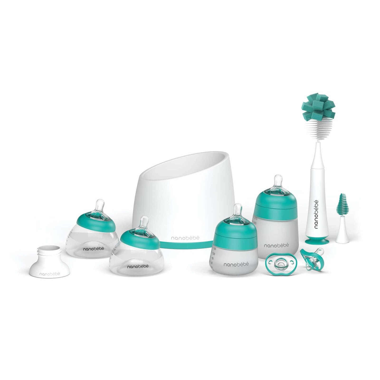 Lacoste Biberons Baby Bottle Complete Feeding Set Nanob Finition Luxe - Bleu