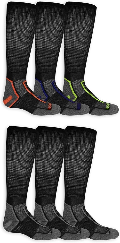 Fruit of the Loom Coolzone Soft Crew Lot de 6 paires de ...