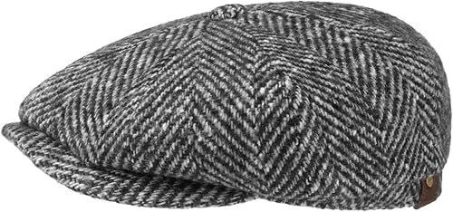Stetson CHAPEAUSHOP Hatteras Casquette Gavroche Chevrons ...