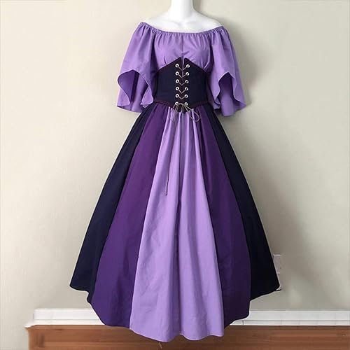 2024 Robe Medievale Femme Grande Taille Victorienne ...