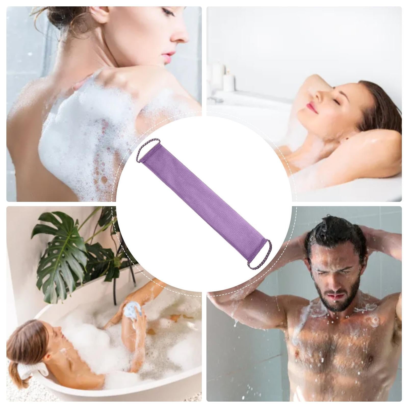 Epurateur de bain pour le corps, serviette de lavage du dos ...