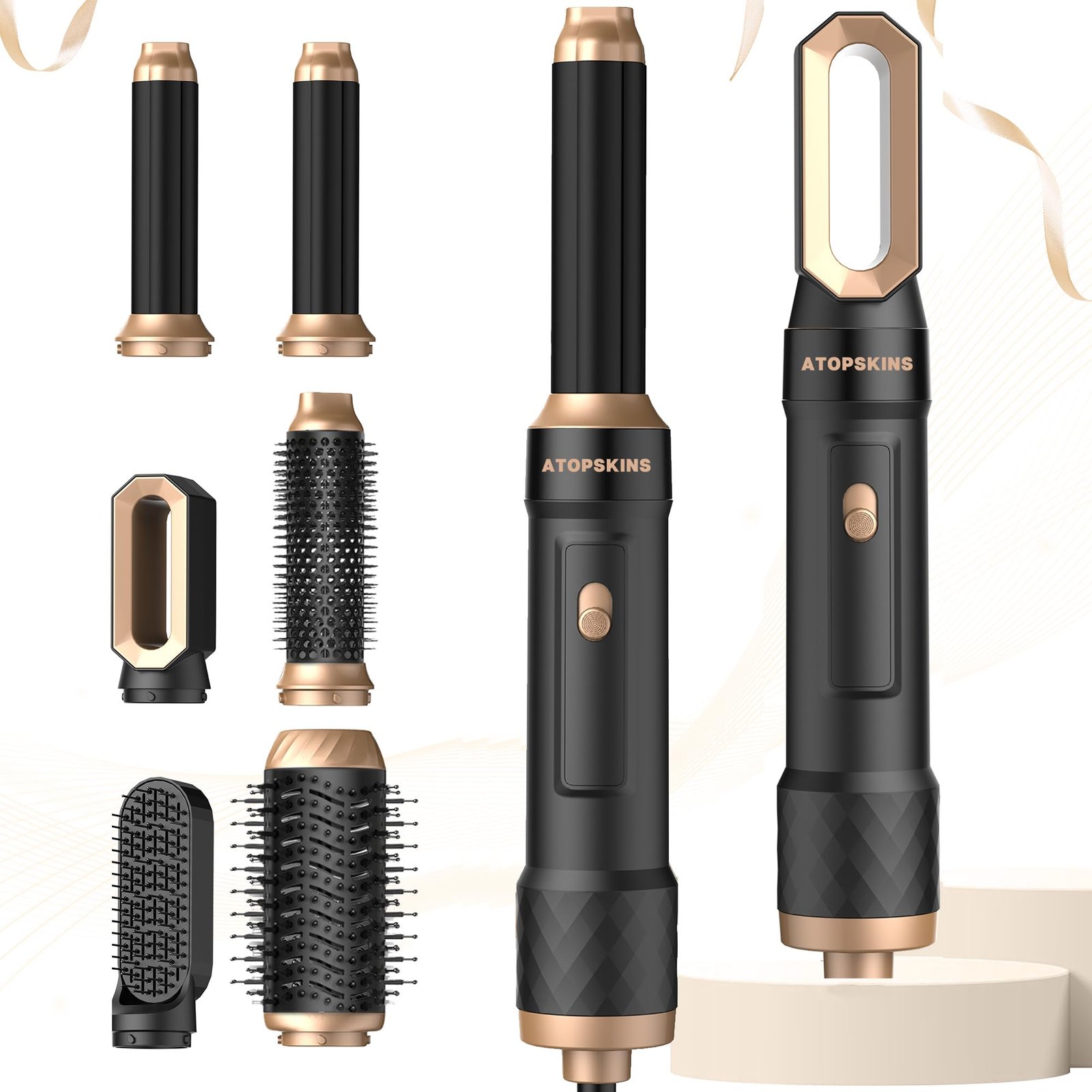 Air Brush 6 en 1 Hair Styler Atopskins Air Styler 6 en 1 Sche ...