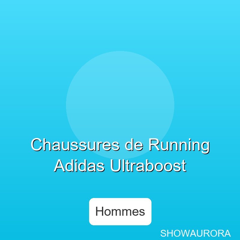 Chaussures de Running Adidas Ultraboost